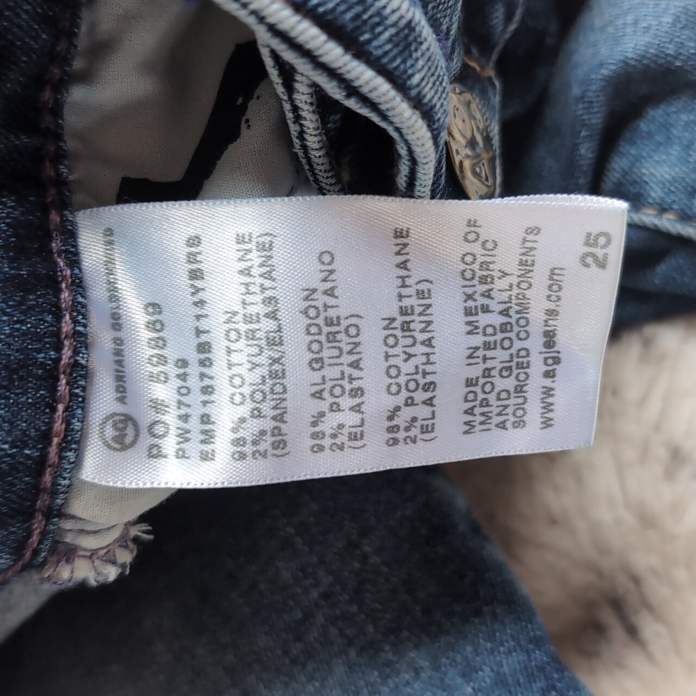 AG Adriano Goldschmied Mari Mid-Rise Slim Straight Jeans - Picture 14 of 14